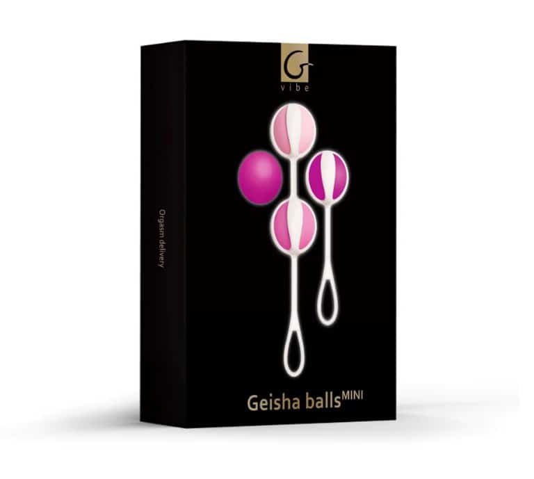 Вагинальные шарики Gvibe Geisha Balls Mini, розовые