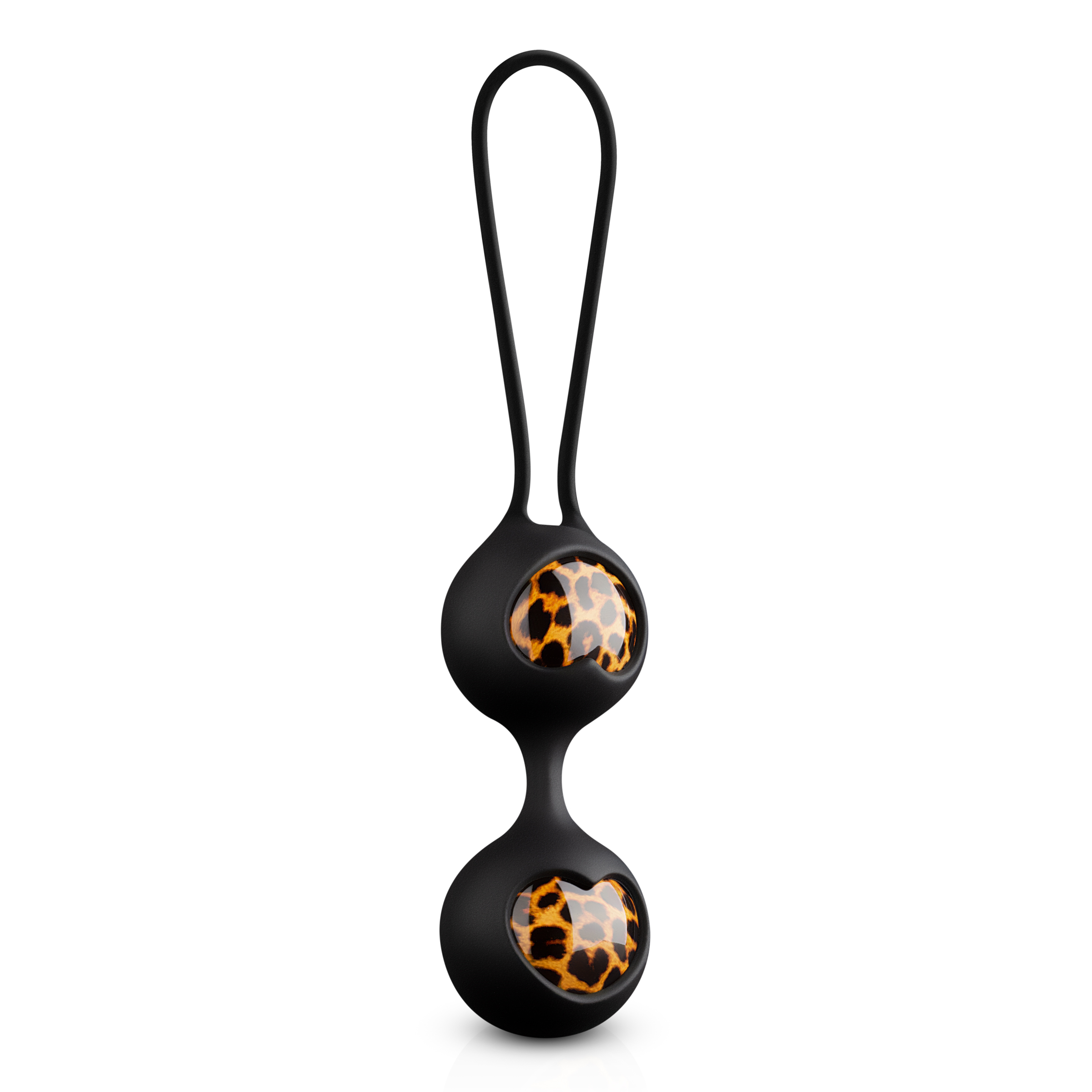 Вагинальные шарики в косметичке EDC Panthra Zane, черный/леопардовый