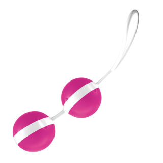 Вагинальные шарики Joy Division Joyballs Trend, ярко-розово-белые