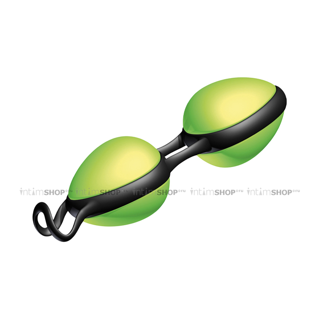 Вагинальные шарики Joyballs Secret, зеленый - фото 1