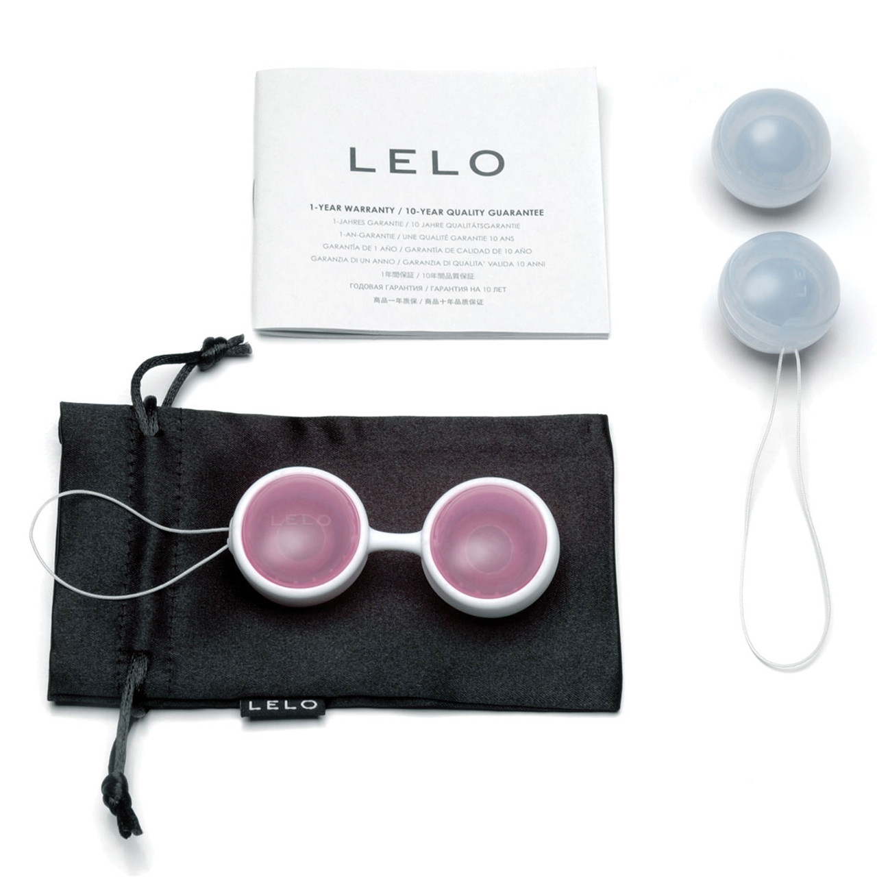 Набор вагинальных шариков Lelo Luna, разноцветные