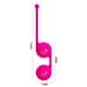 Вагинальные шарики Pretty Love Kegel Tighten Up III, розовые