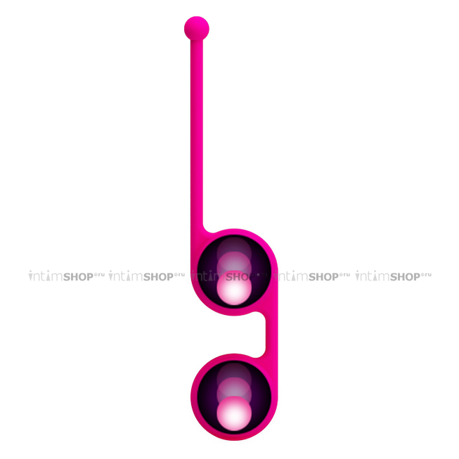 Шарики вагинальные Kegel Tighten Up III на плотной силиконовой сцепке от Baile, 3.5 см - фото 5