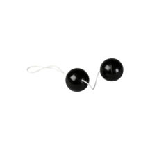 Вагинальные шарики Seven Creations Duoballs, черный
