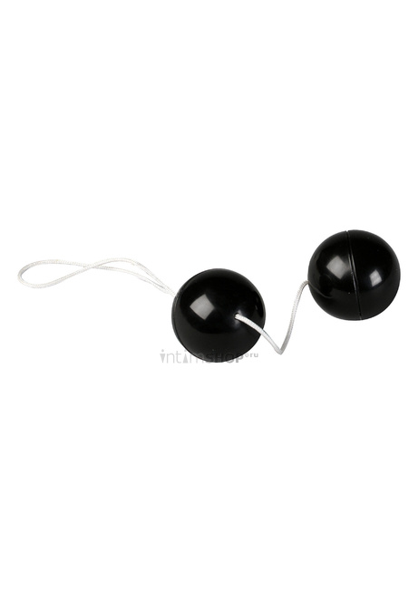 Вагинальные шарики Seven Creations Duoballs черный