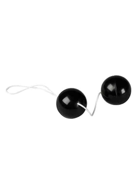 Вагинальные шарики Seven Creations Duoballs, черный