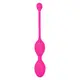 Вагинальные виброшарики с пультом ДУ CalExotics Dual Motor Kegel System, розовые