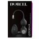 Вагинальные виброшарики с пульсацией и пультом ДУ Dorcel Love Balls, черные