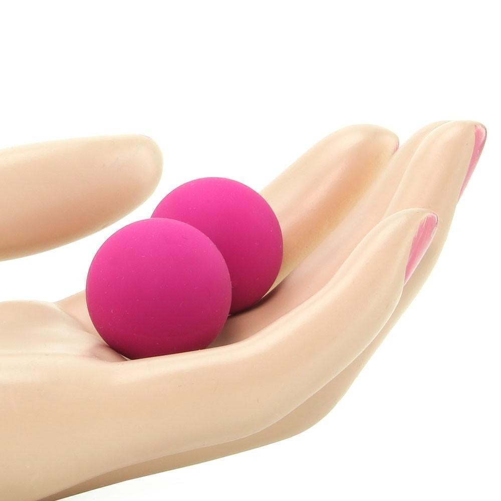 Вагинальные шарики Silicone Ben Wa Balls, розовые