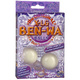 Вагинальные шарики Doc Johnson X-Large Ben Wa Balls, белые