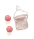 Вагинальные шарики Doc Johnson X-Large Ben Wa Balls, розовые