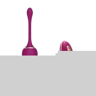 Вагинальные виброшарики Anasteisha AN Bud с пультом ДУ, сливовые