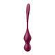 Вагинальные виброшарики Satisfyer Love Birds Vary с пультом ДУ, бордовые