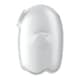 Вакуумный стимулятор клитора с вибрацией Satisfyer Glowing Ghost, белый