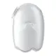 Вакуумный стимулятор клитора с вибрацией Satisfyer Glowing Ghost, белый