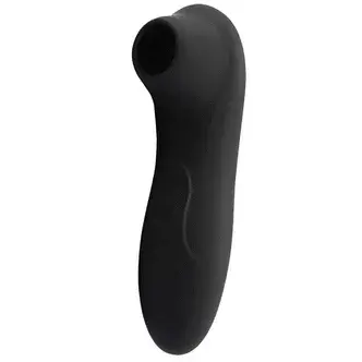 Вакуумный стимулятор клитора LoveStore Curvy, чёрный