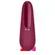 Вакуумный стимулятор клитора с вибрацией Satisfyer Curvy 1+, бордовый