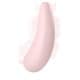 Вакуумный стимулятор клитора с вибрацией Satisfyer Curvy 2+, розовый