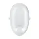 Вакуумный стимулятор клитора с вибрацией Satisfyer Cutie Ghost, белый