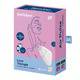 Вакуумный стимулятор клитора с вибрацией Satisfyer Love Triangle, белый