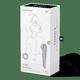 Вакуумный стимулятор клитора с вибрацией Satisfyer Luxury High Fashion, серебристый