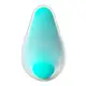 Вакуумный стимулятор клитора с вибрацией Satisfyer Mermaid Vibes, бирюзово-розовый