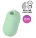 Вакуумный стимулятор клитора с вибрацией Satisfyer Pro To Go 2, зелёный