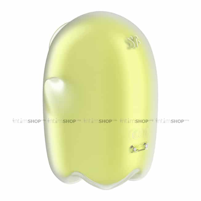 Вакуумный стимулятор клитора Satisfyer Glowing Ghost, желтый - фото 5