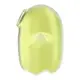 Вакуумный стимулятор клитора с вибрацией Satisfyer Glowing Ghost, желтый