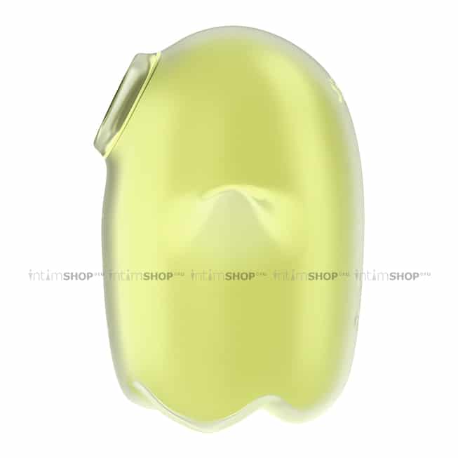 Вакуумный стимулятор клитора Satisfyer Glowing Ghost, желтый - фото 4