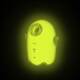 Вакуумный стимулятор клитора Satisfyer Glowing Ghost, желтый