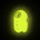 Вакуумный стимулятор клитора с вибрацией Satisfyer Glowing Ghost, желтый