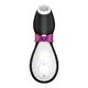 Вакуумный стимулятор клитора Satisfyer Penguin, чёрно-белый