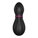 Вакуумный стимулятор клитора Satisfyer Penguin, чёрно-белый
