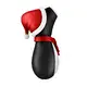 Вакуумный стимулятор клитора Satisfyer Penguin Holiday Edition, чёрно-белый