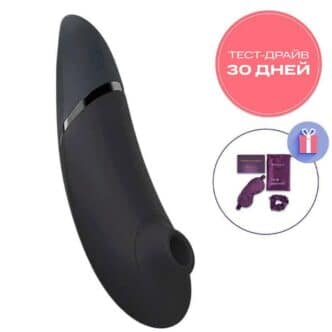 Вакуумный стимулятор клитора Womanizer Next, черный