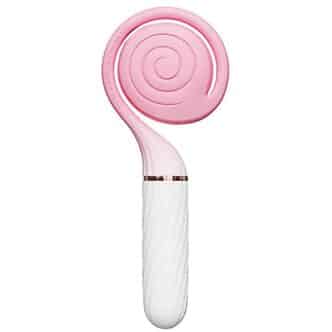 Вакуумный стимулятор с пульсатором Otouch Lollipop, розовый