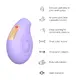 Вакуумный стимулятор клитора с вибрацией Nomi Tang Little Snail, лавандовый