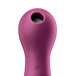 Вакуумно-волновой стимулятор клитора с вибрацией Satisfyer Lucky Libra, бордовый