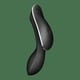 Вакуумно-волновой стимулятор и вибратор для точки G Satisfyer Curvy Trinity 2, черный
