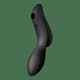 Вакуумно-волновой стимулятор и вибратор для точки G Satisfyer Curvy Trinity 2, черный