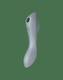 Вакуумно-волновой стимулятор и вибратор для точки G Satisfyer Curvy Trinity 3, серый