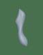 Вакуумно-волновой стимулятор и вибратор для точки G Satisfyer Curvy Trinity 3, серый