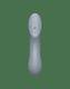 Вакуумно-волновой стимулятор и вибратор для точки G Satisfyer Curvy Trinity 3, серый