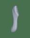 Вакуумно-волновой стимулятор и вибратор для точки G Satisfyer Curvy Trinity 3, серый
