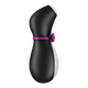 Вакуумный стимулятор клитора Satisfyer Penguin, чёрно-белый