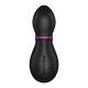 Вакуумный стимулятор клитора Satisfyer Penguin, чёрно-белый