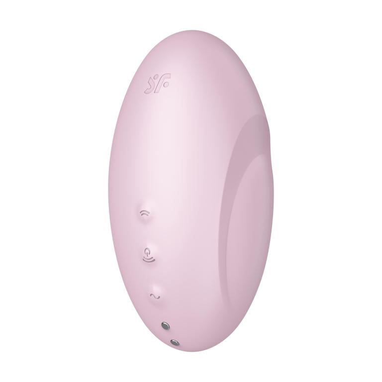 Вакуумный стимулятор клитора с вибрацией Satisfyer Vulva Lover 3, розовый