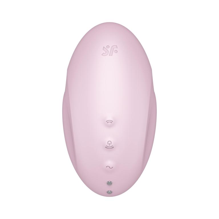 Вакуумный стимулятор клитора с вибрацией Satisfyer Vulva Lover 3, розовый