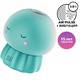 Вакуумный стимулятор клитора с вибрацией Satisfyer Jelly-cious, голубой